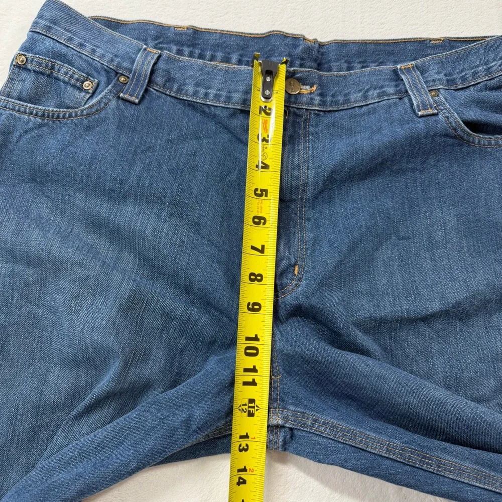 Carhartt Traditional Fit‎ Jeans Mens 42x32 Blue Good Straight Leg 101496 420